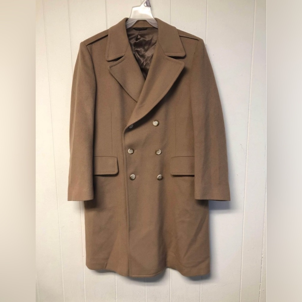 Vtg Anderson Little Mens Over Coat Size Large
